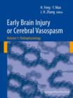 Early Brain Injury or Cerebral Vasospasm : Vol 1: Pathophysiology - Book