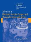 Advances in Minimally Invasive Surgery and Therapy for Spine and Nerves - Book