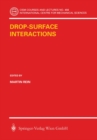 Drop-Surface Interactions - eBook
