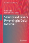 Security and Privacy Preserving in Social Networks - Book