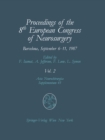 Proceedings of the 8th European Congress of Neurosurgery, Barcelona, September 6-11, 1987 : Volume 2 Spinal Cord and Spine Pathologies Basic Research in Neurosurgery - eBook