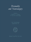 Personality and Neurosurgery : Proceedings of the Third Convention of the Academia Eurasiana Neurochirurgica Brussels, August 30-September 2, 1987 - eBook