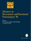 Advances in Stereotactic and Functional Neurosurgery 10 : Proceedings of the 10th Meeting of the European Society for Stereotactic and Functional Neurosurgery Stockholm 1992 - Book