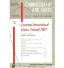 Second Leicester International Dance Festival : A special issue of the journal Choreography and Dance - Book