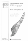 Music and Mysticism : Parts 1 and 2 - Book