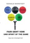 Fair Geht VOR! Und Spirit of the Game - Book