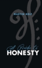 A guide to honesty - Book