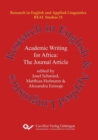 Academic Writing for Africa : The Journal Article - Book