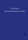 Das Leben Heinrichs von Kleist - Book