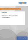 Performance Management Fur It-Abteilungen - Book