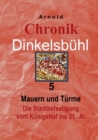 Chronik Dinkelsbuhl 5 : Mauern und Turme Die Stadtbefestigung vom Koenigshof ins 21. Jh. - Book