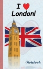 I love London (Notebook / Notizbuch) : Notepad, Einschreibbuch, Tagebuch, Diary, Notes, Buch fur Notizen im praktischen Pocketformat, Tower Bridge, Sightseeing Great Britain, Scule, Englischunterrrich - Book