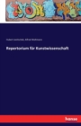 Repertorium Fur Kunstwissenschaft - Book