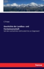 Geschichte der Landbau- und Forstwissenschaft : Seit dem sechzehnten Jahrhundert bis zur Gegenwart - Book