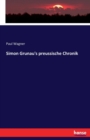 Simon Grunau's Preussische Chronik - Book
