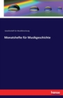 Monatshefte Fur Musikgeschichte - Book