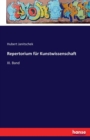 Repertorium fur Kunstwissenschaft : XI. Band - Book
