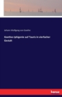 Goethes Iphigenie Auf Tauris in Vierfacher Gestalt - Book