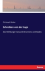 Schreiben von der Lage : des Rehburger Gesund-Brunnens und Bades - Book