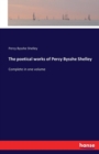 The poetical works of Percy Bysshe Shelley : Complete in one volume - Book