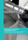 Rheologische Messungen an Baustoffen 2017 - Book