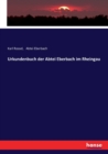 Urkundenbuch der Abtei Eberbach im Rheingau - Book