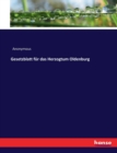 Gesetzblatt fur das Herzogtum Oldenburg - Book