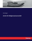 Archiv fur Religionswissenschaft - Book