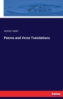 Poems and Verse Translations - Book