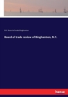 Board of Trade Review of Binghamton, N.Y. - Book