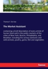 The Market Assistant : containing a brief description of every article of human food sold in the public markets of the cities of New York, Boston, Philadelphia, and Brooklyn; including the various dom - Book