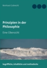 Prinzipien in der Philosophie : Eine UEbersicht - Book