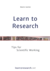 Learn to Research : Tips for Scientific Working - Book