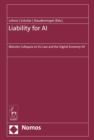 Liability for AI : Munster Colloquia on EU Law and the Digital Economy VII - eBook