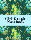 Girl Graph Notebook : Squared Coordinate Paper Composition Notepad - Quadrille Paper Book for Math, Graphs, Algebra, Physics & Science Lessons With Cute Succulent Geometric Cover Design - 5x5 Engineer - Book