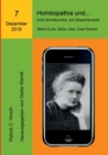 Homoeopathie und... Eine Schriftenreihe, ein Glasperlenspiel : Siebente Ausgabe: Marie Curie und Steve Jobs: Zwei Genies - Book