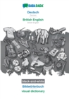 BABADADA black-and-white, Deutsch - British English, Bildwoerterbuch - visual dictionary : German - British English, visual dictionary - Book