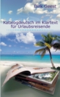 Katalogdeutsch im Klartext fur Urlaubsreisende - Book