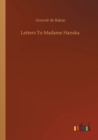 Letters To Madame Hanska - Book