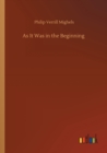 As It Was in the Beginning - Book