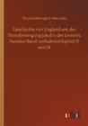 Geschichte von England seit der Thronbesteigung Jakob's des Zweiten. Neunter Band : enthaltend Kapitel 17 und 18. - Book