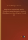 Geschichte von England seit der Thronbesteigung Jakob's des Zweiten. Elfter Band : enthaltend Kapitel 21 und 22. - Book