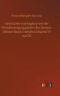 Geschichte von England seit der Thronbesteigung Jakob's des Zweiten. Zehnter Band : enthaltend Kapitel 19 und 20. - Book