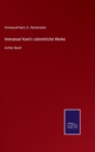 Immanuel Kant's sammtliche Werke : Achter Band - Book