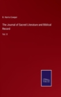 The Journal of Sacred Literature and Biblical Record : Vol. X - Book