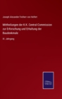 Mittheilungen der K.K. Central-Commission zur Erforschung und Erhaltung der Baudenkmale : IX. Jahrgang - Book