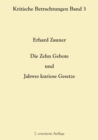 Die Zehn Gebote und Jahwes kuriose Gesetze : 2. erweiterte Auflage - Book