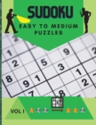 Sudoku Puzzle Book : A challenging sudoku book with puzzles and solutions from easy to medium, very fun and educational. - Book