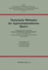 Numerische Methoden Der Approximationstheorie : Vortragsauszuge Der Tagung UEber Numerische Methoden Der Approximationstheorie Vom 13.-19. November 1977 Im Mathematischen Forschungsinstitut Oberwolfac - Book