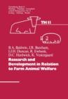 Research and Development in Relation to Farm Animal Welfare - Book
